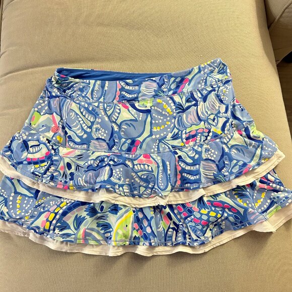 Lilly Pulitzer Tennis Skirt Sz M - Picture 2 of 3